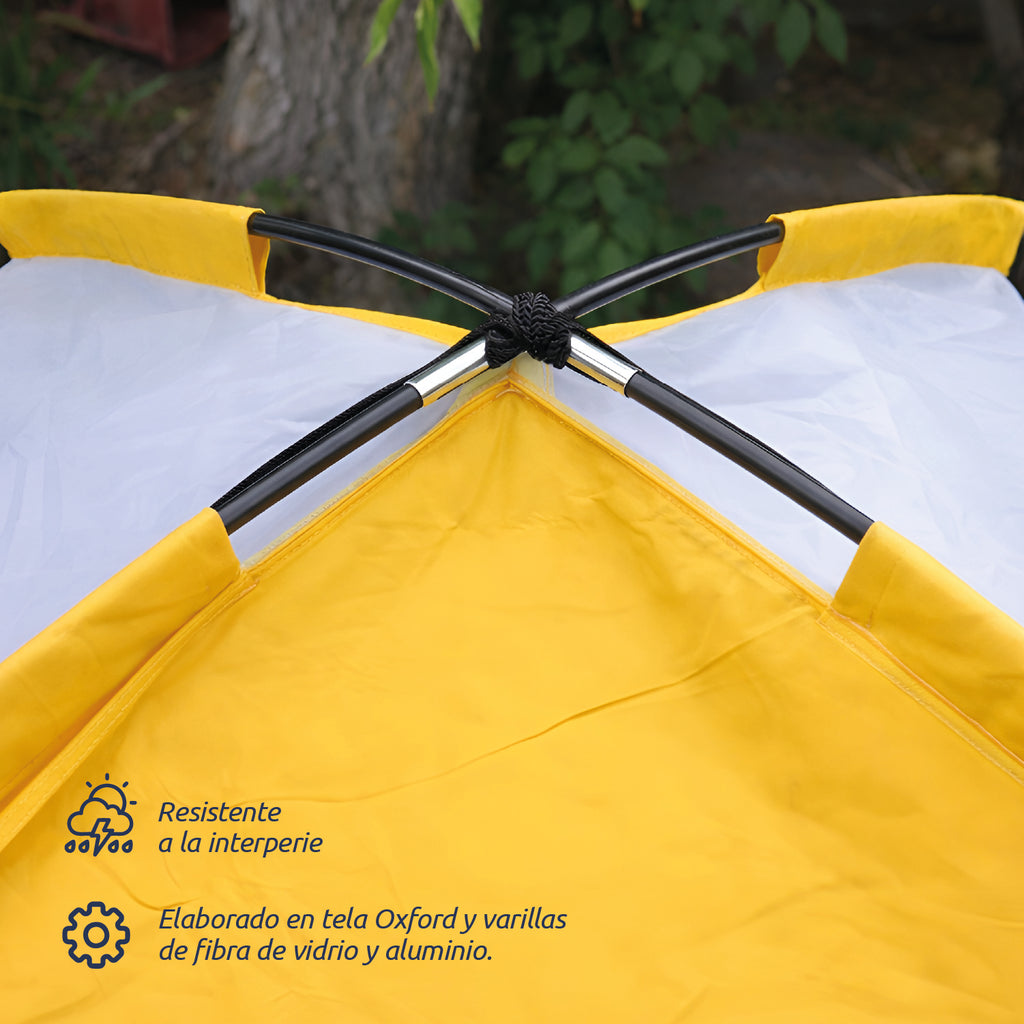Baño Químico Portátil con Carpa y Ducha Solar 20 L para Camping