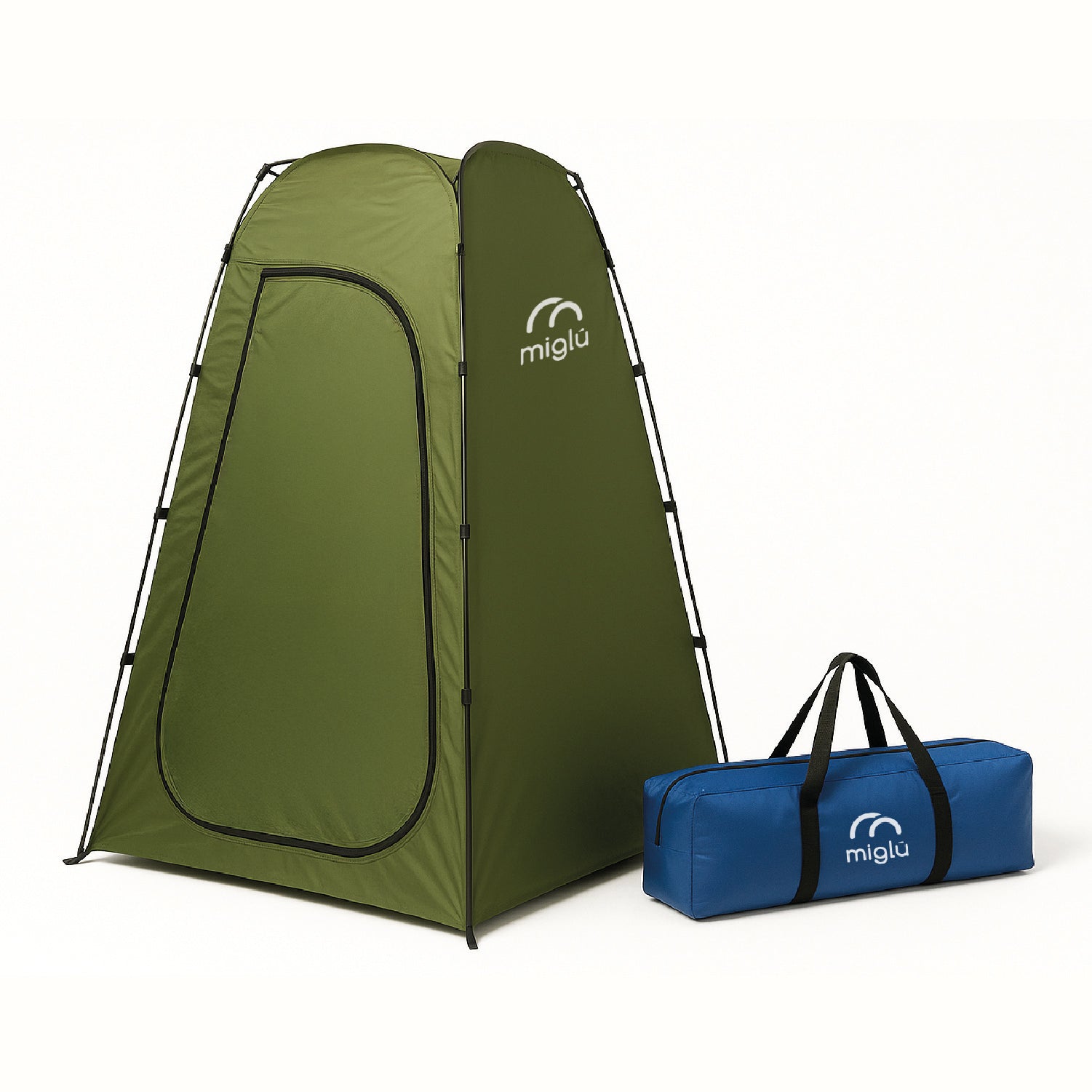 Carpa Portátil Multiuso 1 Persona 190x115 Cm Verde Miglú